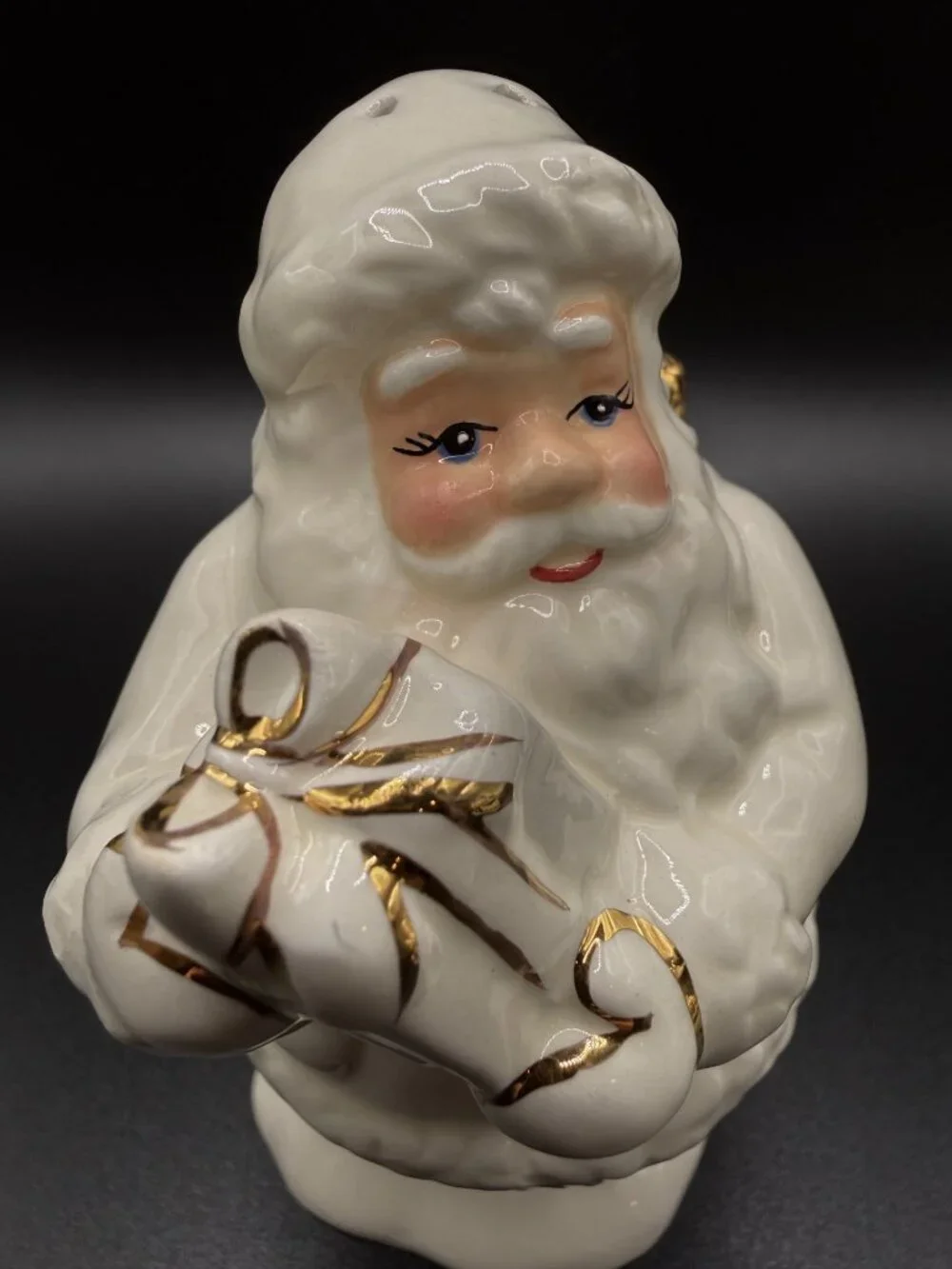 Santa with Bag of Gifts Salt & Pepper Shakers